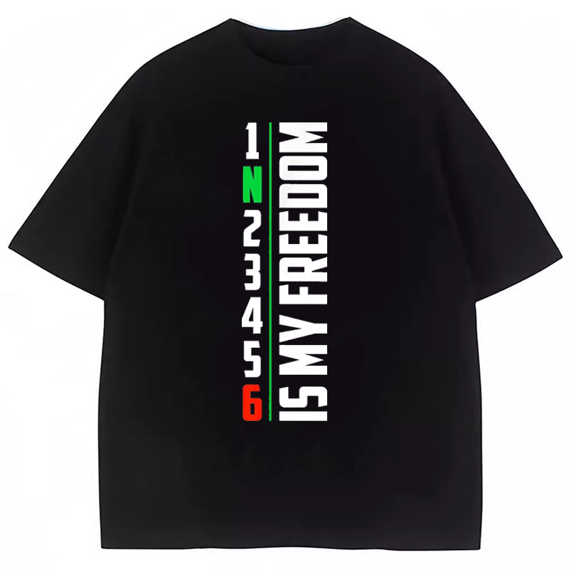 Motorcycle Gear Up Down - 1N23456 Motorcycle Gear Biker Motorcyclist T-Shirt