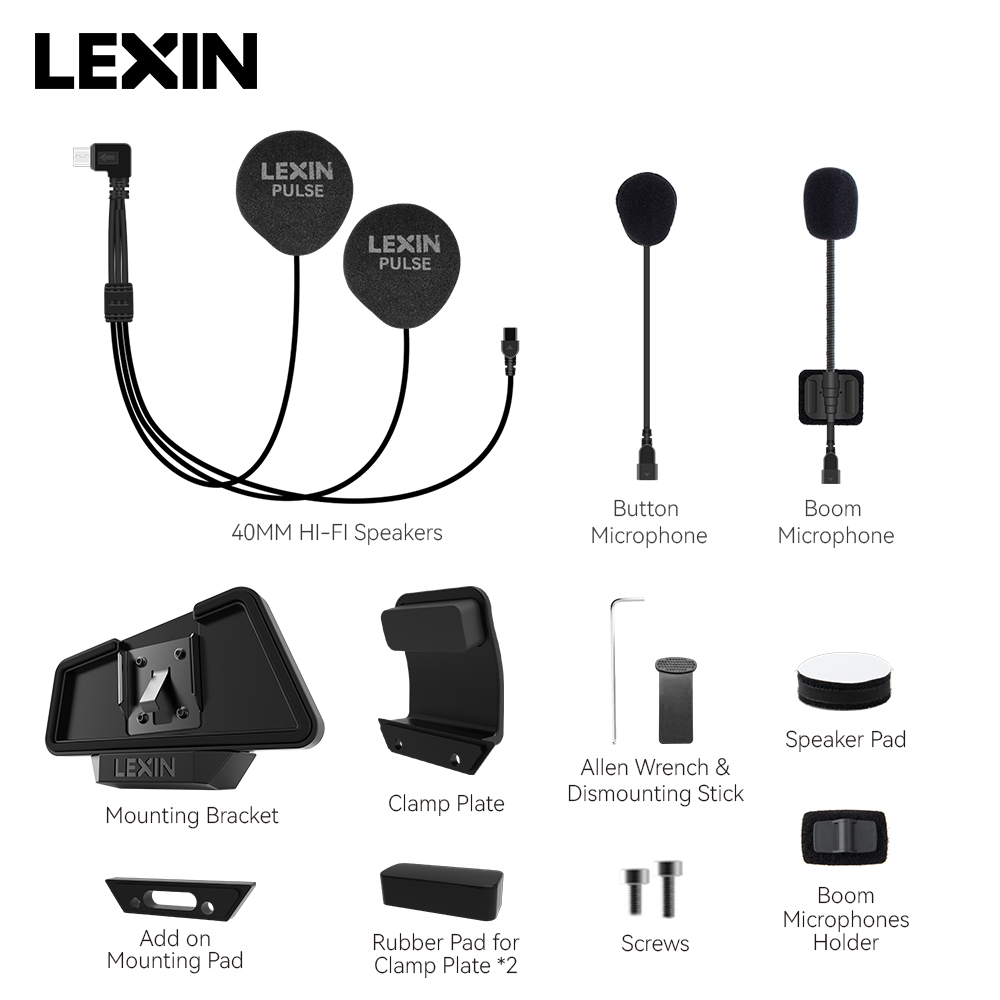 LEXIN-MeshCom mesh intercom 40 - Intercom Headset Helmet 리뷰 및 가격