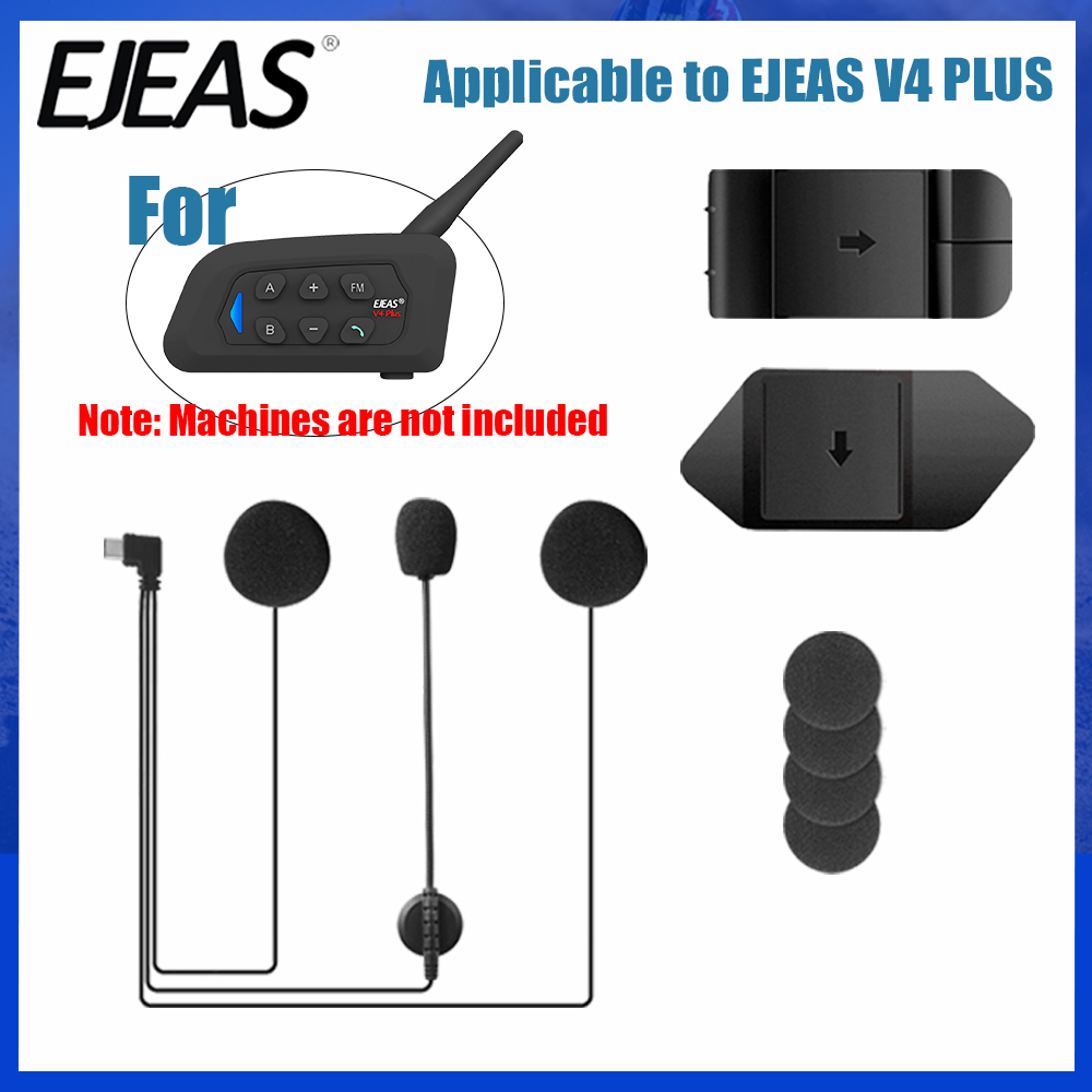 EJEAS V4 PLUS TYPE-C Microphon - Intercom Headset Helmet 리뷰 및 가격