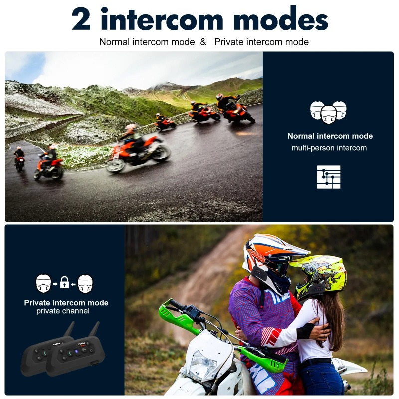 V6 PRO+ 6 Riders Waterproof Mo - Intercom Headset Helmet 리뷰 및 가격