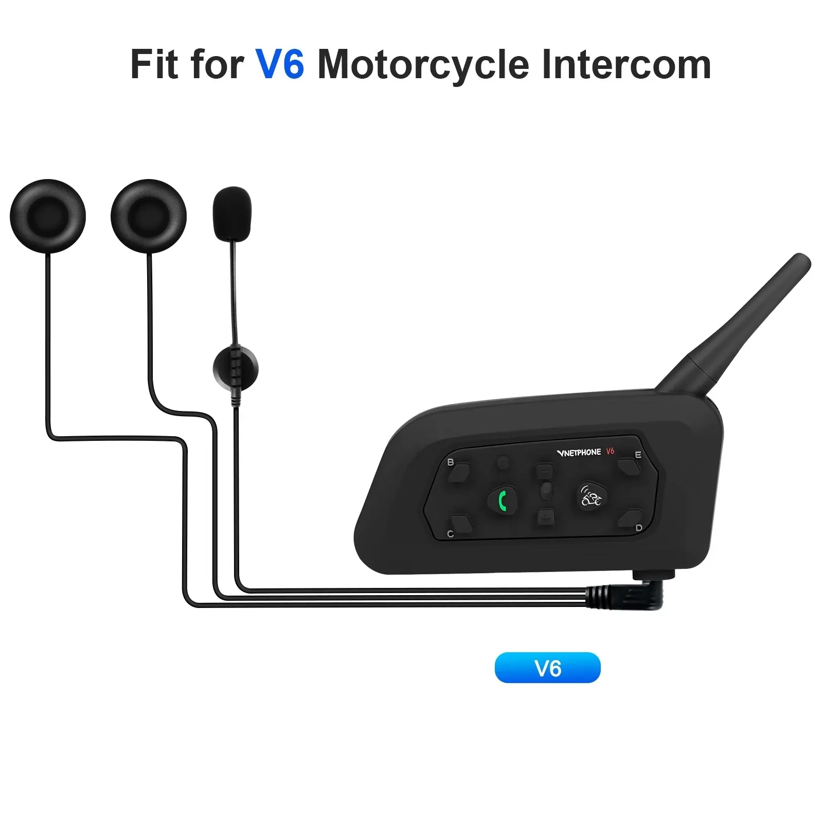For V6 Series Q2 Q7 V4 Plus Mo - Intercom Headset Helmet 리뷰 및 가격