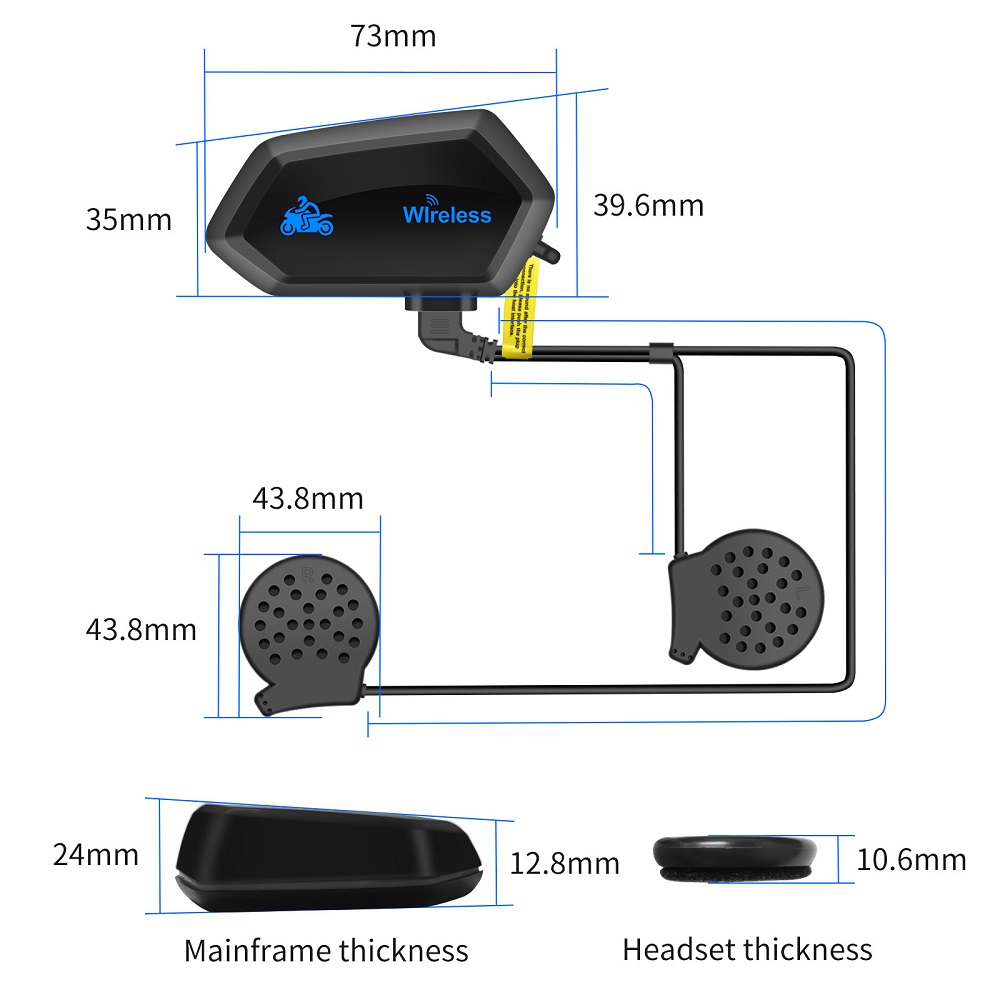 Motorcycle Intercom Helmet Hea - Intercom Headset Helmet 리뷰 및 가격