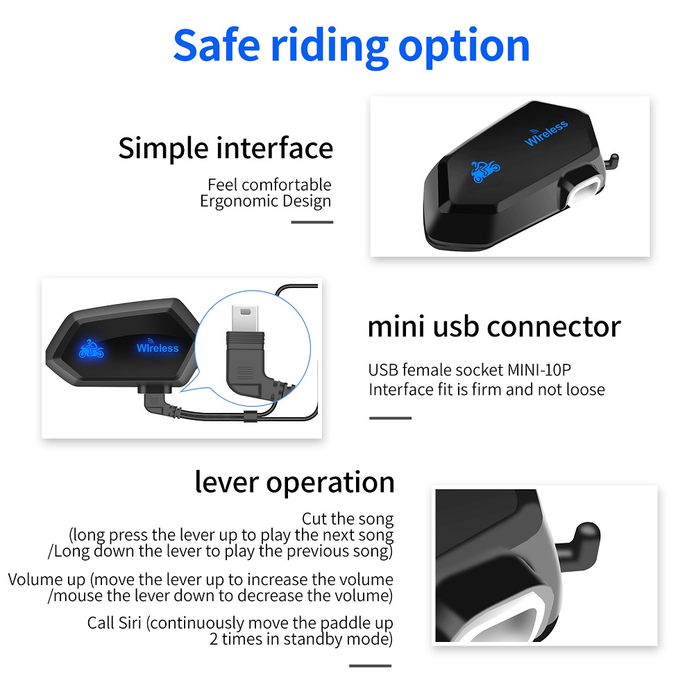 Motorcycle Intercom Helmet Hea - Intercom Headset Helmet 리뷰 및 가격