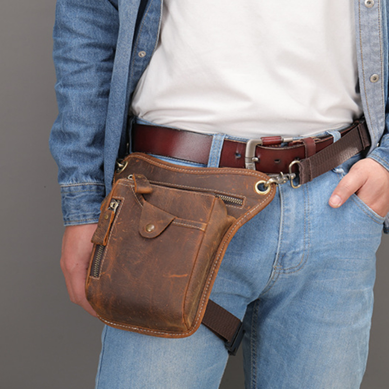 Vintage Men Waist Fanny Pack D - Motorcycle Gear Backpack 리뷰 및 가격