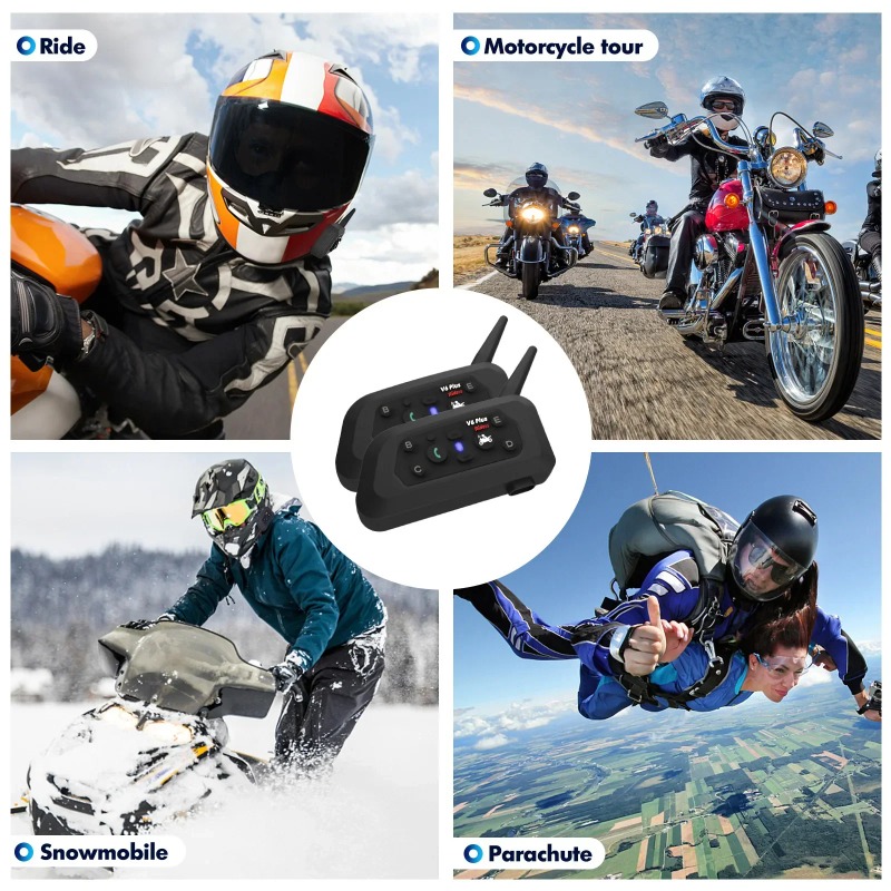 V6 PRO+ Motorcycle Intercom BT - Intercom Headset Helmet 리뷰 및 가격