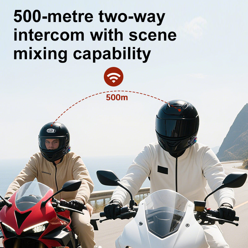 Two-Way 500m Bluetooth Interco - Intercom Headset Helmet 리뷰 및 가격