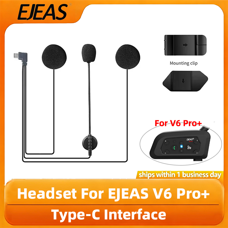 Original Earphone For EJEAS V6 - Intercom Headset Helmet 리뷰 및 가격