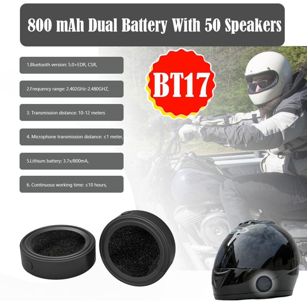 BT17 Handsfree Bluetooth-compa - Intercom Headset Helmet 리뷰 및 가격
